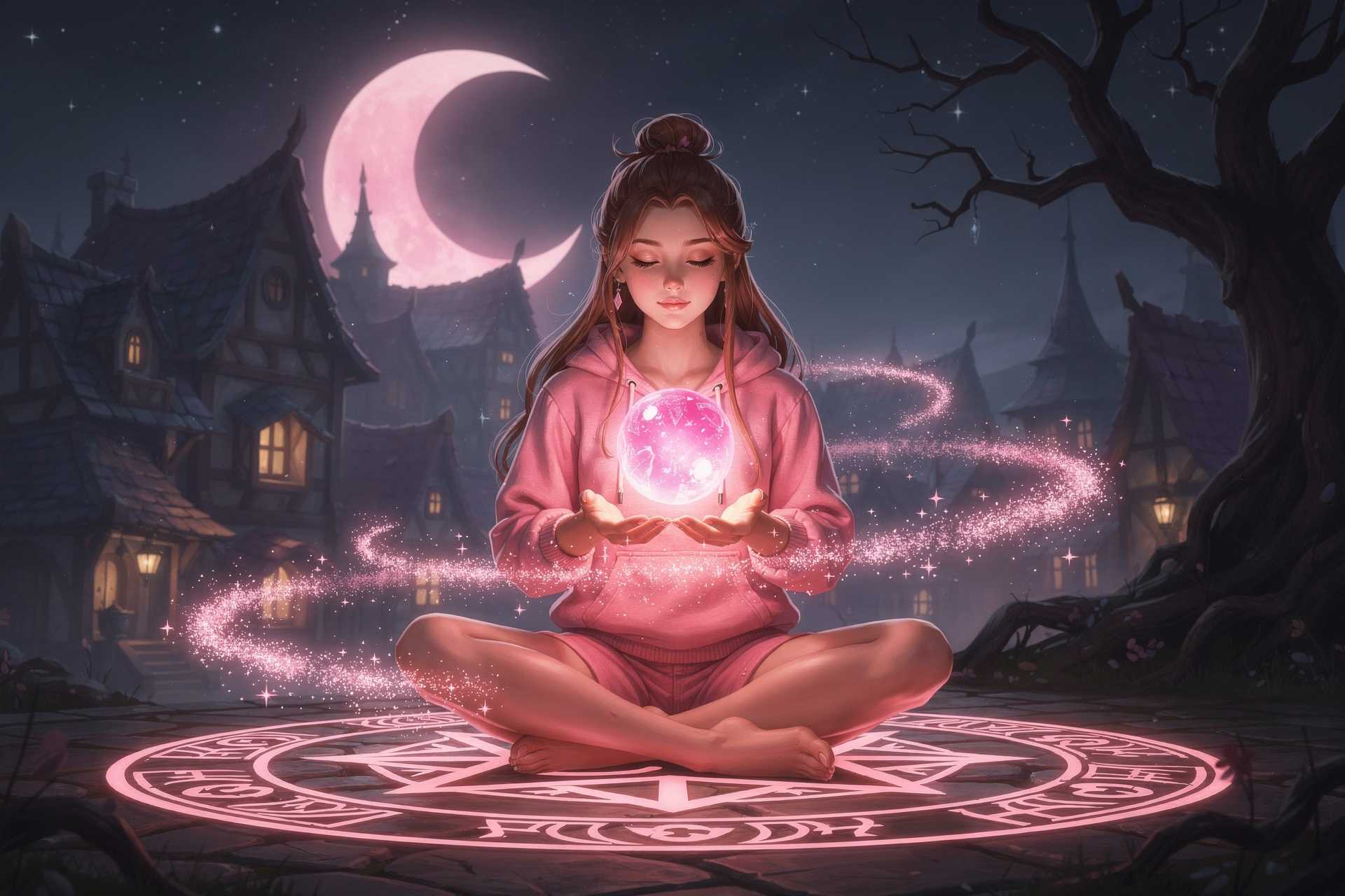 The Sorceress and the Forgotten Stardust: A Tale of Inner Light