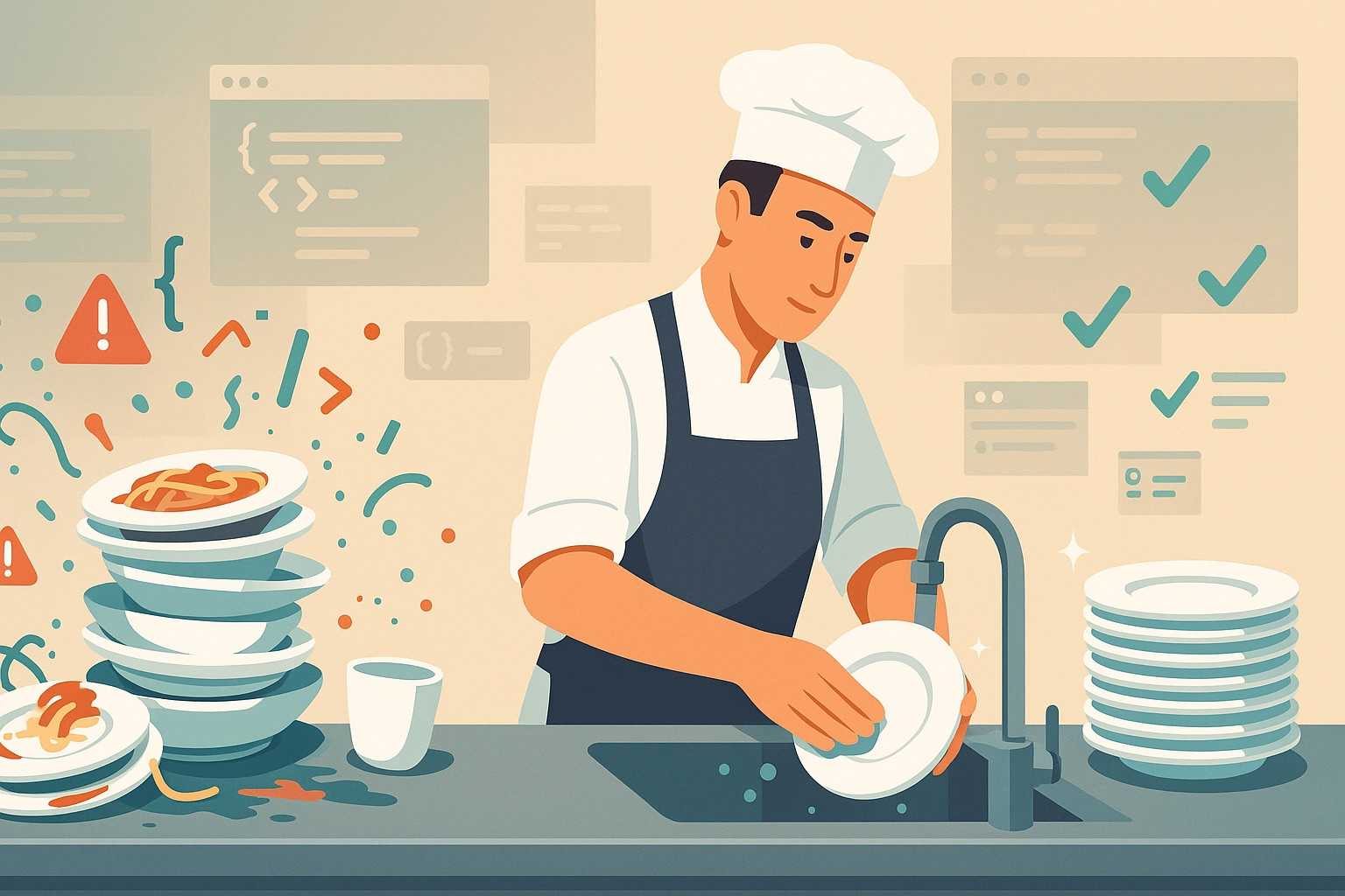 Wash One More Plate: A Simple Rule for a Perpetually Clean Codebase